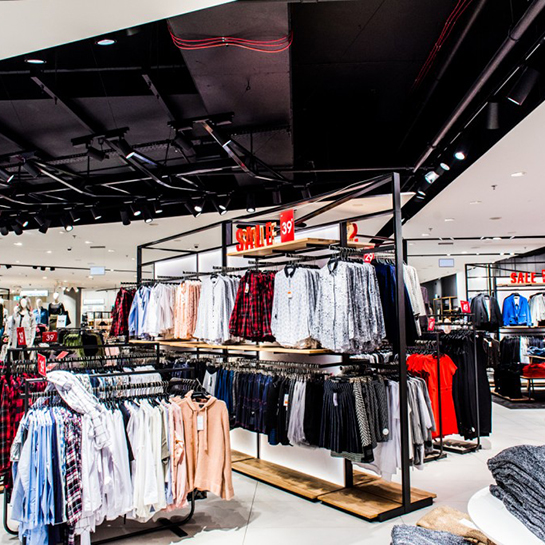 AErgostore - projekt i produkcja mebli sklepowych