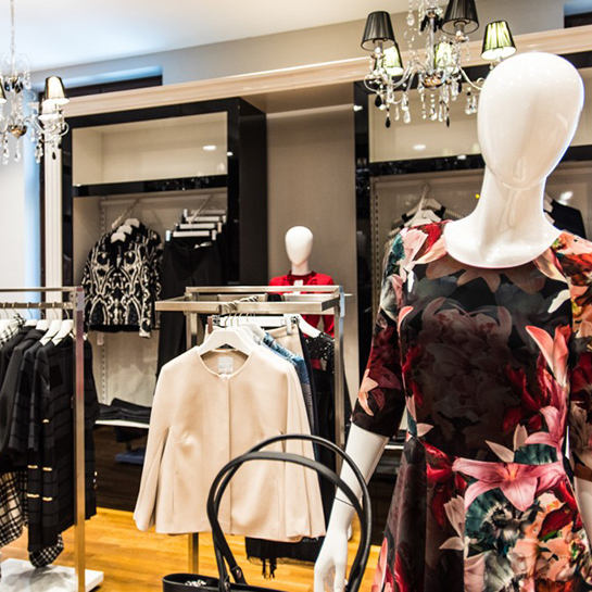 Awyposazenie sklepów handlowych