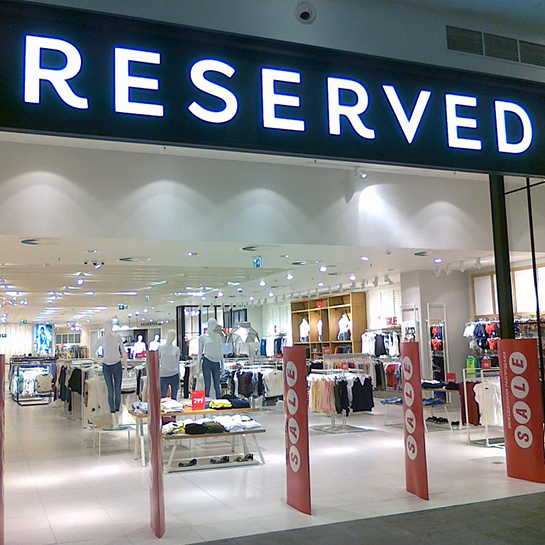 Awystawy sklepowe reserved