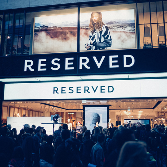 Areserved otwarcie sklepu