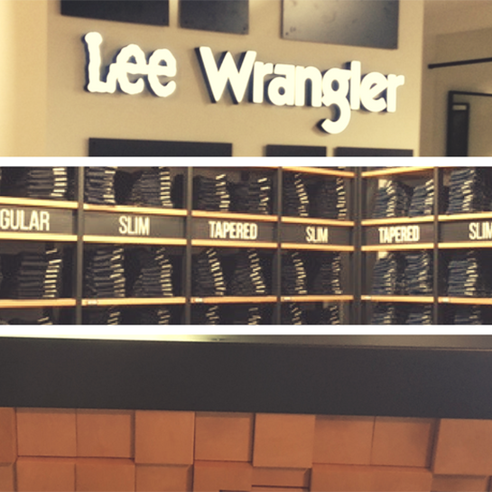 Awyposażenie przestrzeni handlowych