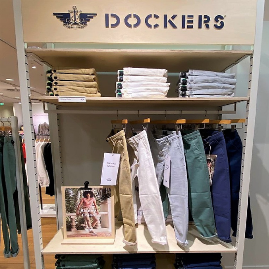 Ergo Store wyprodukowało trzynaście nowych sklepów Dockers w Hiszpanii i Portugalii