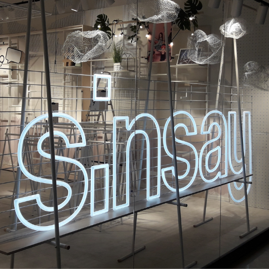 Ergo Store wyprodukowało sklep Sinsay w Belgradzie