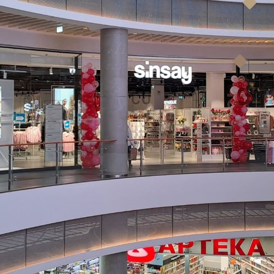 ASklep Sinsay w Centrum Serenada - nowa produkcja Ergo Store w Krakowie